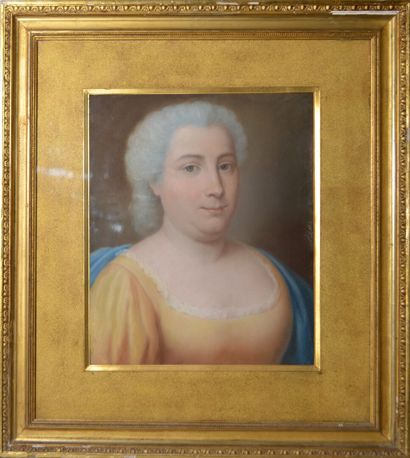 null Ecole française du XVIIIe siècle, suiveur de QUENTIN DE LA TOUR

"Portrait de...