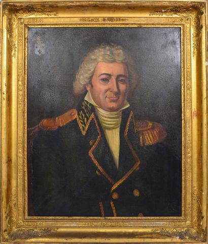 null Ecole française de la fin du XVIIIe / début du XIXe siècle

"Portrait d'un capitaine...