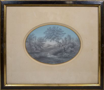 null Ecole italienne du XIXe siècle

"Paysages de montagne"

Réunion de deux aquarelles...