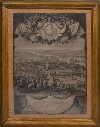 null D'après Sébastien LECLERC par Daniël Marot (1661-1752)

"Mastrich ville du duché...