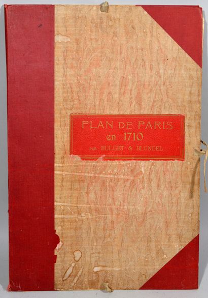 Plan de Paris en 1710 par BULLET et BLONDEL

On...