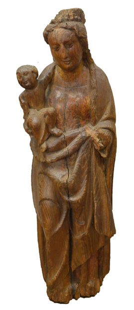 null Vierge à l'Enfant


Sculpture en ronde-bosse sur chêne portant d'anciennes traces...