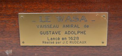 null J. C. RUDEAUX (XXe)


Maquette du bateau "LE WASA" ou "LE VASA" en bois polychrome...