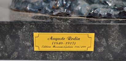null Auguste RODIN (1840-1917) d'après


"Le Penseur"


Bronze à patine noire aux...
