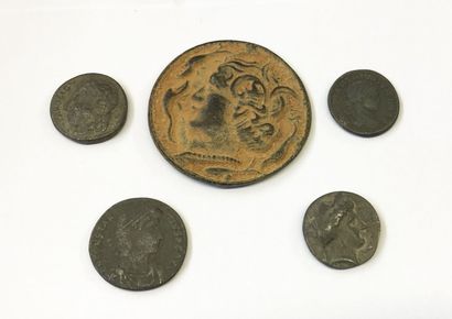 null Pièces de monnaies anciennes dont grecques