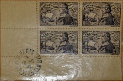 null Lot de timbres français principalement neufs, certains oblitères, dont Cérès...