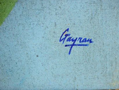 null Guy LECLERC-GAYRAU (1942-1992)

"Quasimodo"

Technique mixte sur toile signée...