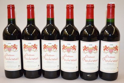 null 12 bouteilles de CHATEAU FREYBERNAT Bordeaux Savour Club 1998