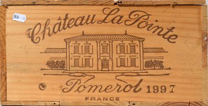 null 12 bouteilles de CHATEAU LA POINTE Pomerol D'Arfeuille propriétaires 1997

En...