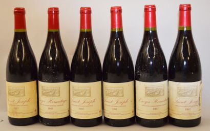 null 6 bouteilles de SAINT-JOSEPH Le Savour Club Sélection négociant 1997

(étiquettes...