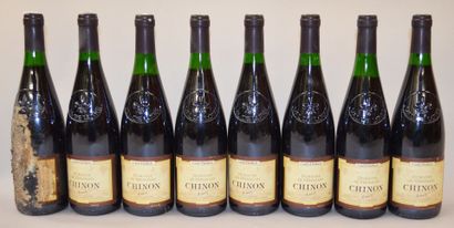 null 8 bouteilles de DOMAINE DE VERSAILLES COULY-DUTHEIL Chinon 1993

(une bouteille...