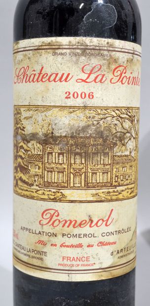 null 2 bouteilles de CHATEAU LA POINTE Pomerol 2006