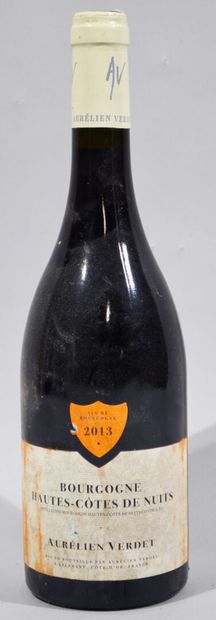 null 1 bouteille de HAUTES COTES DE NUITS 2013 Aurélien Verdet 

(taches étiquet...