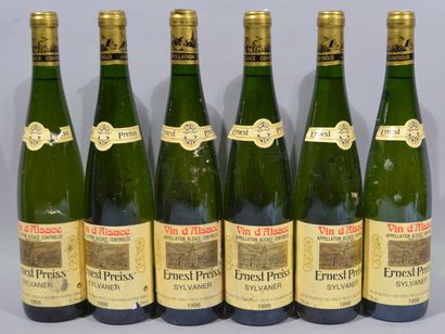 null 7 bouteilles de SYLVANER Ernest Preiss 1998

(usures aux étiquettes)