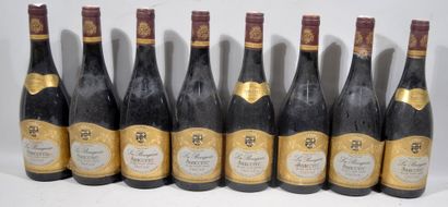null 10 bouteilles de LA BOURGEOISE SANCERRE rouge Pinot Noir Henri Bourgeois 19...