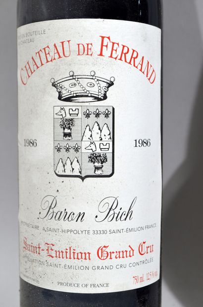 null Lot comprenant : 

- 1 bouteille de CHATEAU LILIAN LADOUYS Saint-Estèphe 1996

-...