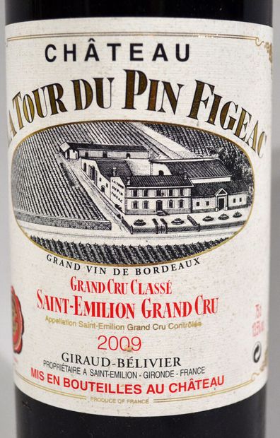 null 1 bouteille CHATEAU LA TOUR DU PIN FIGEAC 2009 Grand Cru Classé