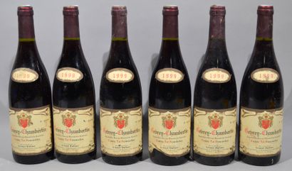 6 bouteilles de GEVREY-CHAMBERTIN cuvée Le...