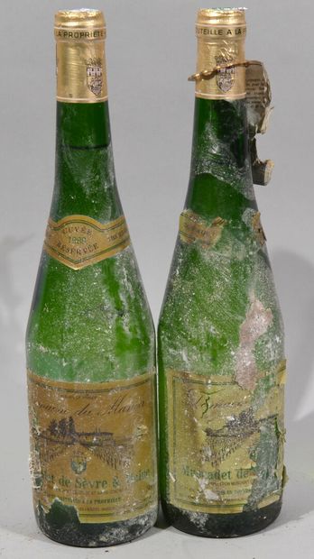 null 13 bouteilles de DOMAINE DES REBOURGERES Muscadet Roland Cormorais Pro

(Étiquettes...