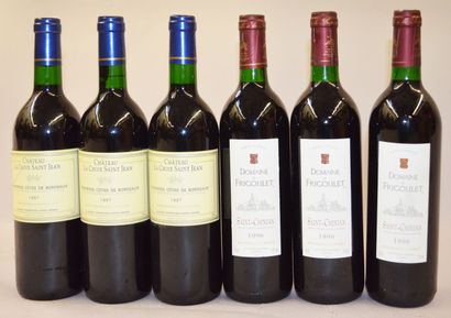 null Lot comprenant :

3 bouteilles de CHATEAU LA CROIX SAINT-JEAN Côtes de Bordeaux...