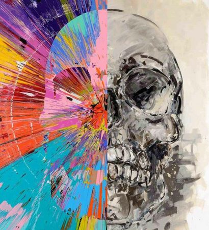 null Damien HIRST (D'après)

"Skull"

Reproduction en couleur, signée dans la planche...