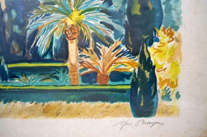 null Yves BRAYER (1907-1990)

"Vue d'un village méditerranéen"

Lithographie en couleurs...