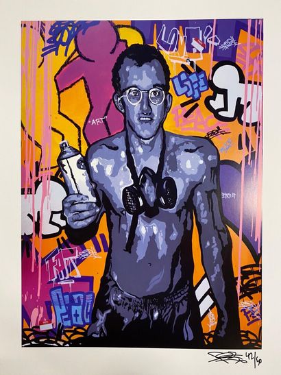 null Dimitri BARILKO alias FAT (1990)

"Keith Haring"

Lithographie imprimée sur...