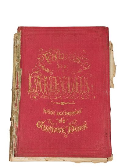 null Fables de LAFONTAINE avec dessins de Gustave Doré. Paris, Hachette, 1868 
(accidents...