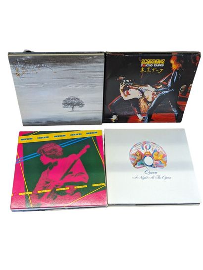 null Lot de 35 disques vinyles 33 tours dont: Telephone, Genesis (x 8), Def Ceppard...
