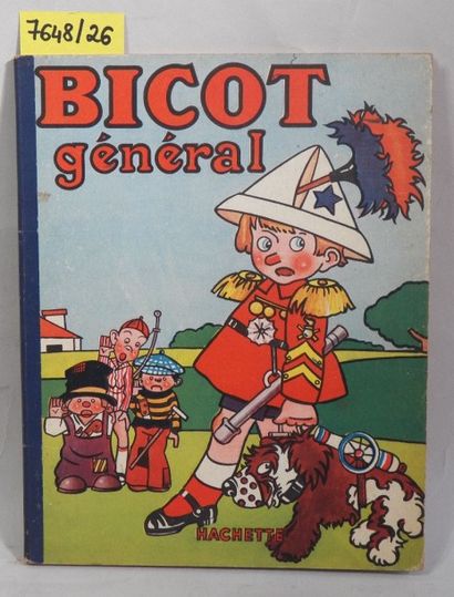 null BRANNER. - Bicot général (N°13). - Paris, Librairie Hachette, 1938. - In-4 de...