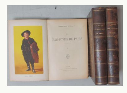 null (Paris) * Aristide BRUANT, Les Bas-Fonds de Paris, 3 tomes reliés, Paris Jules...