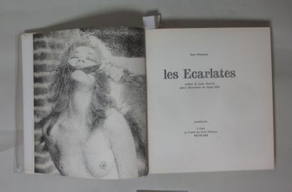 null ROMANS : *JUAN MUNTANER « Les Ecarlates » Paris, au cercle du livre précieux,...