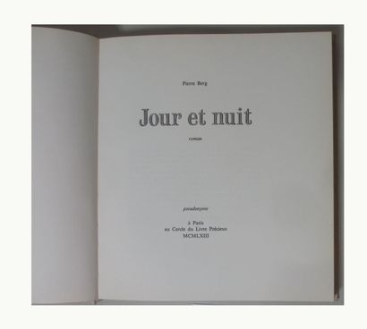 null ROMANS : *JUAN MUNTANER « Les Ecarlates » Paris, au cercle du livre précieux,...