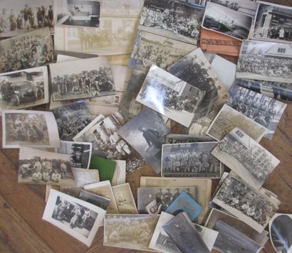 null PHOTOS - important lot de photos en vrac fin XIX° début XX° dont guerre de 14...