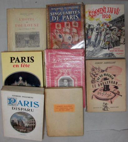null (Paris) ROMANS et divers : lot de 24 vol. brochés dont : Comtesse DE PANGE,...