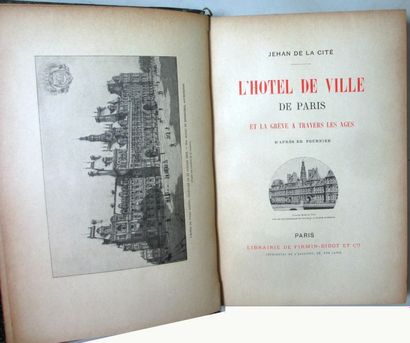 null (Paris) 3 vol. reliés in-8 : *Paris pittoresque, Paris 1842 (tome 1 et2) * L'HOTEL...