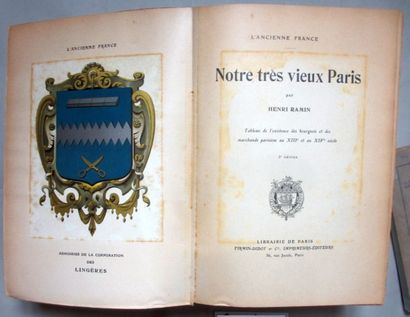 null (Paris et divers) 5 volumes dont trois broché : * Les peintres de Montmartre...