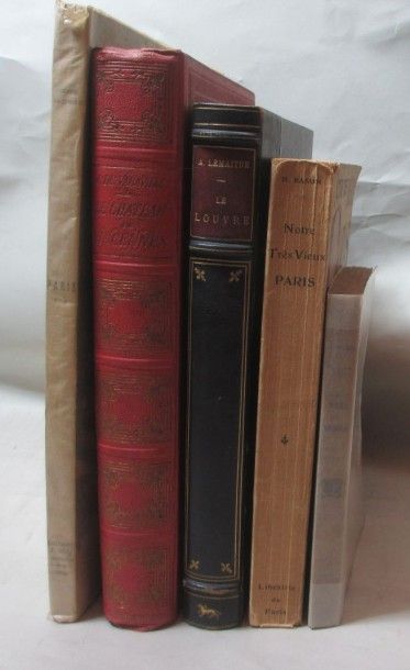 null (Paris et divers) 5 volumes dont trois broché : * Les peintres de Montmartre...