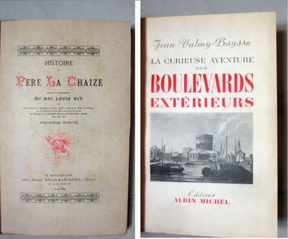 null (Paris) 5 vol. reliés dos à nerfs, certains têtes dorées * CURIOSITES HISTORIQUES...