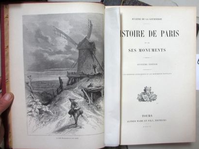 null (Paris) 3 vol. reliés * DICTIONNAIRE administratif et historique des RUES ET...