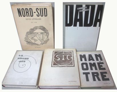 null Reprint de revues surréalistes : Le Grand Jeu. Manomêtre. Dada. Nord-Sud. Sic....