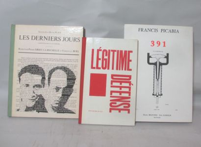 null Reprint de revues surréalistes :Défense légitime, Picabia 391, Les derniers...