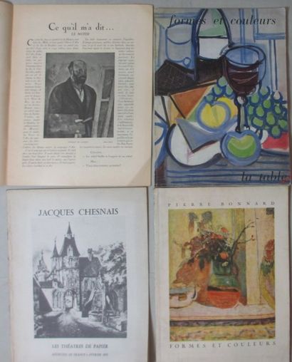 null ART - 9 volumes et 4 revues dont : Douze ans d'Art contemporain en France (1960-1972)-...