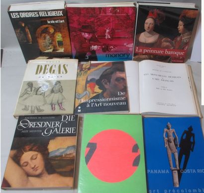 null ART - 9 volumes et 4 revues dont : Douze ans d'Art contemporain en France (1960-1972)-...