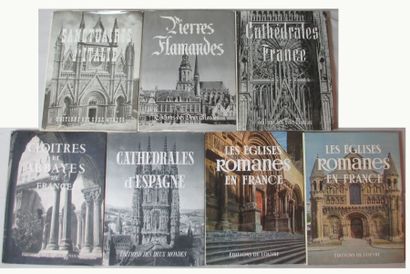 null ART - 7 volumes - Edition des deux Mondes (5) et éditions du Louvre (2) Sanctuaires...