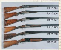 null Fusil de chasse à platines Chitty. 2 coups, calibre 16/65, éjecteurs. Canons...