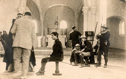 [ARTAUD Antonin] ANTONIN ARTAUD LORS DU TOURNAGE DE JEANNE D'ARC. Mai 1927 / Janvier...