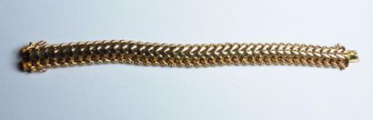 null Bracelet souple en or - Poids : 33 g 