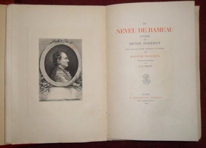 null . DIDEROT, Denis. Le neveu de Rameau. Ill. de Milius. Paris, Rouquette, 1884;...