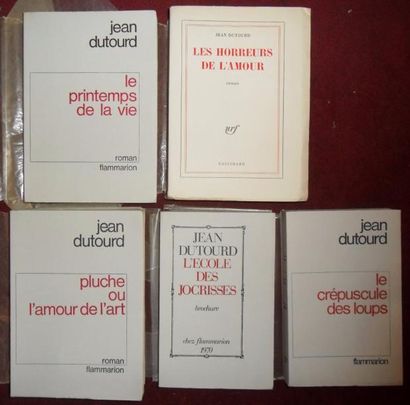 null DUTOURD, Jean. Lot de 5 ouvrages en édition originale : - Les horreurs de l'amour....